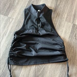 Athleta 1/4 zip work out top